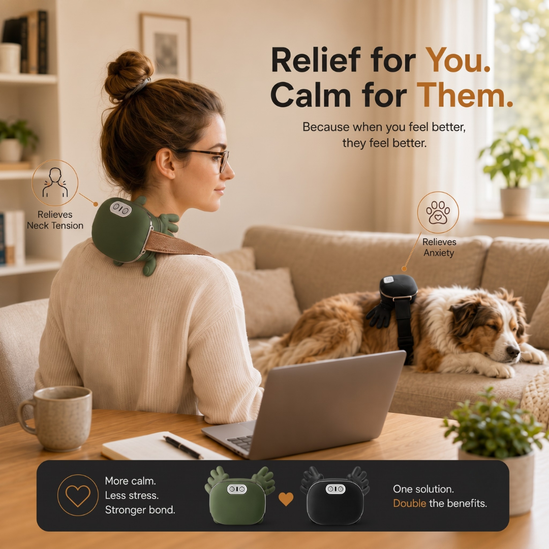 My SoothePaws Pet Massager