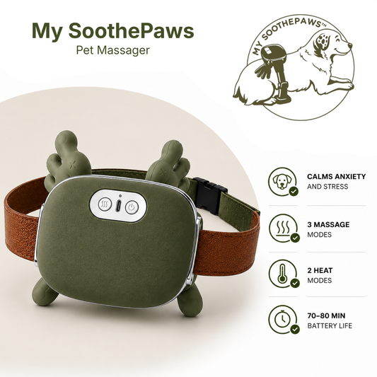 My SoothePaws Pet Massager