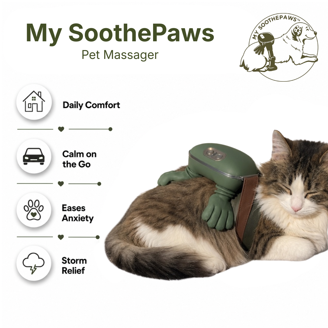My SoothePaws Pet Massager