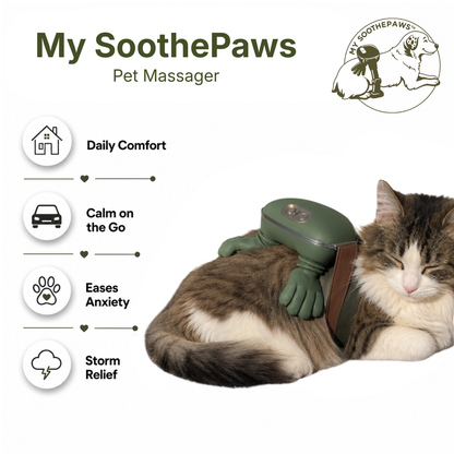 My SoothePaws Pet Massager